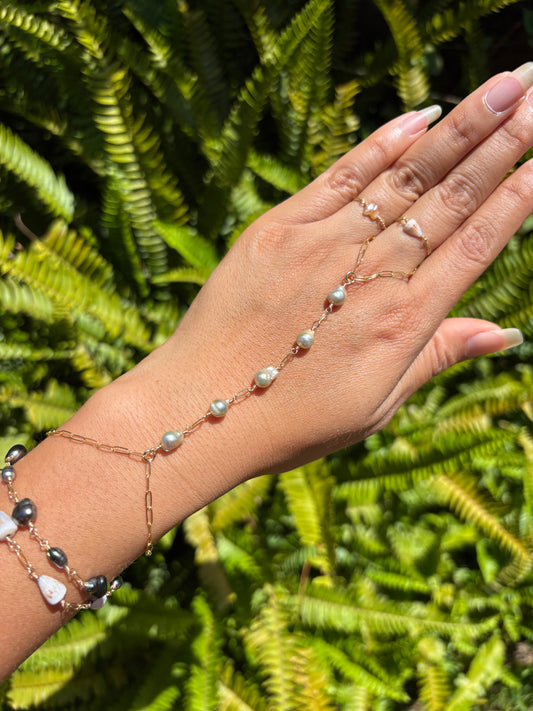 Pearl Hand Chains