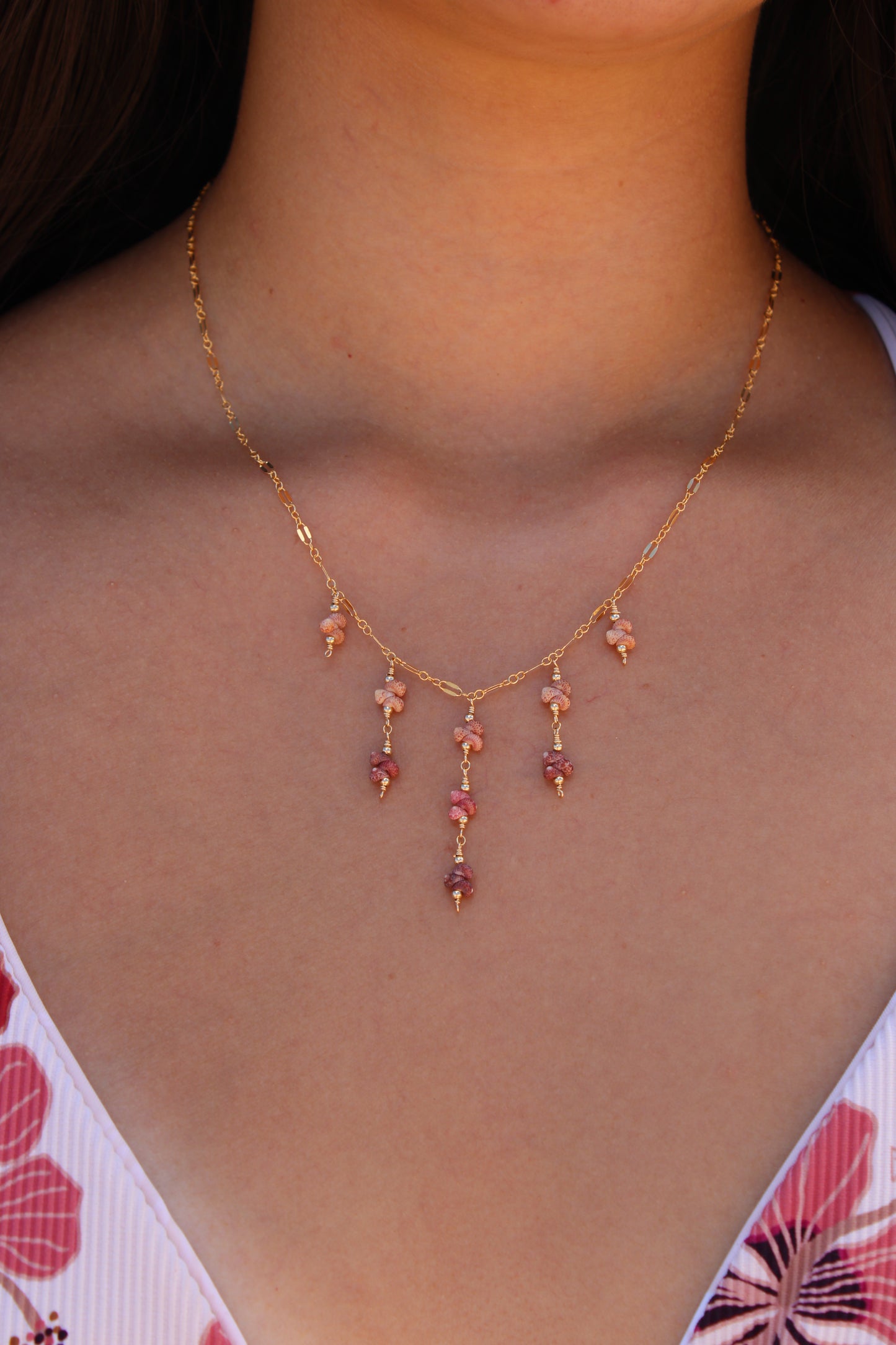 Kahelelani Waterfall Necklace