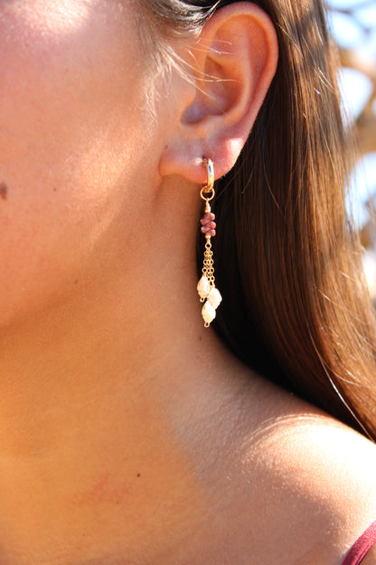 Kahelelani x Momi Huggie Earrings