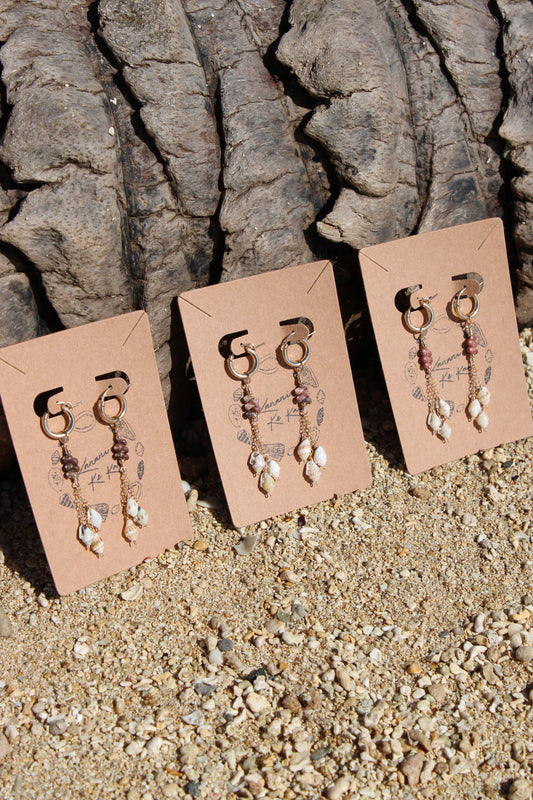 Kahelelani x Momi Huggie Earrings