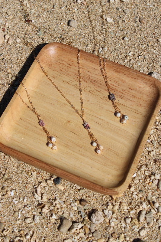 Kahelelani x Momi Dangle Necklace