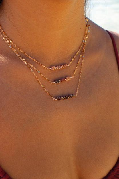 Kahelelani Bar Necklaces