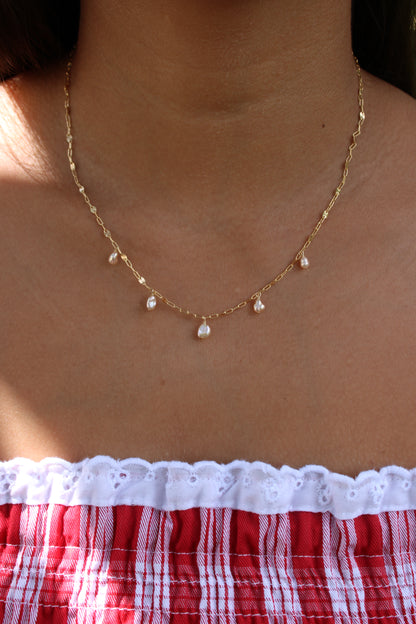 Dainty Keshi Edison Pearl Necklace