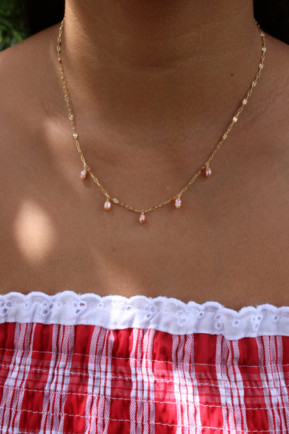 Dainty Keshi Edison Pearl Necklace