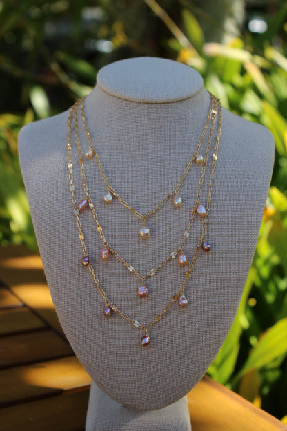 Dainty Keshi Edison Pearl Necklace