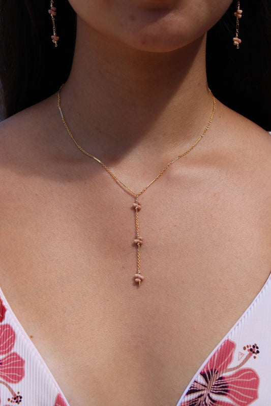 Triple Kahelelani Drop Necklace
